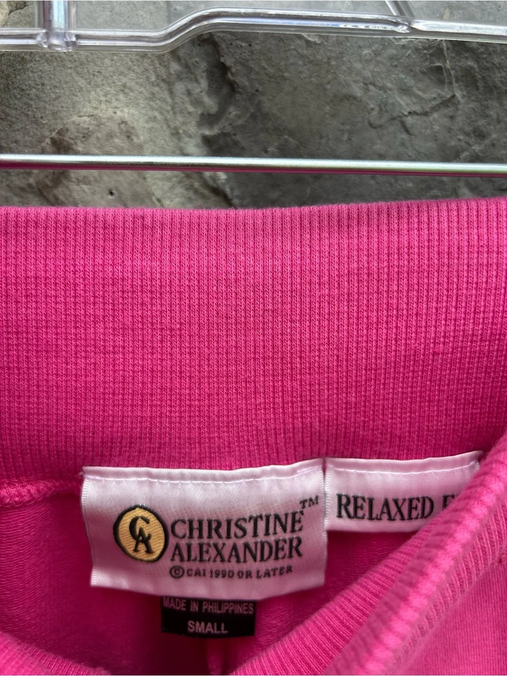 Christine Alexander Rhinestone Outfit Set Size S/M Pink Stretchy Jacket & Pants
